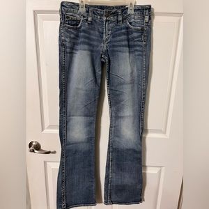 Silver “Twisted” Jeans